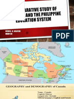 A Comparative Study of Education System in Canada and Philippines