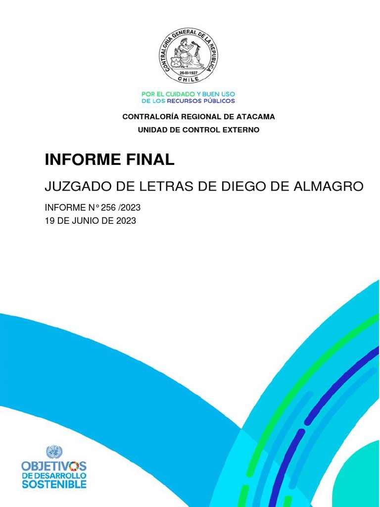 1_INFORME FINAL 256-23 JUZGADO DE LETRAS DE DIEGO DE ALMAGRO REVISIÓN ...