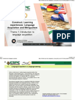 Language Exp. Learning Acquisition Sexto Semestre