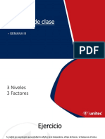 Ejercicios de Clase Semana III