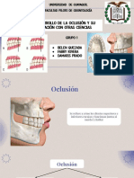 Desarrollo de La Oclusion