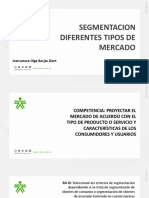 Segmentacion Diferentes Tipos de Mercado Nuevo