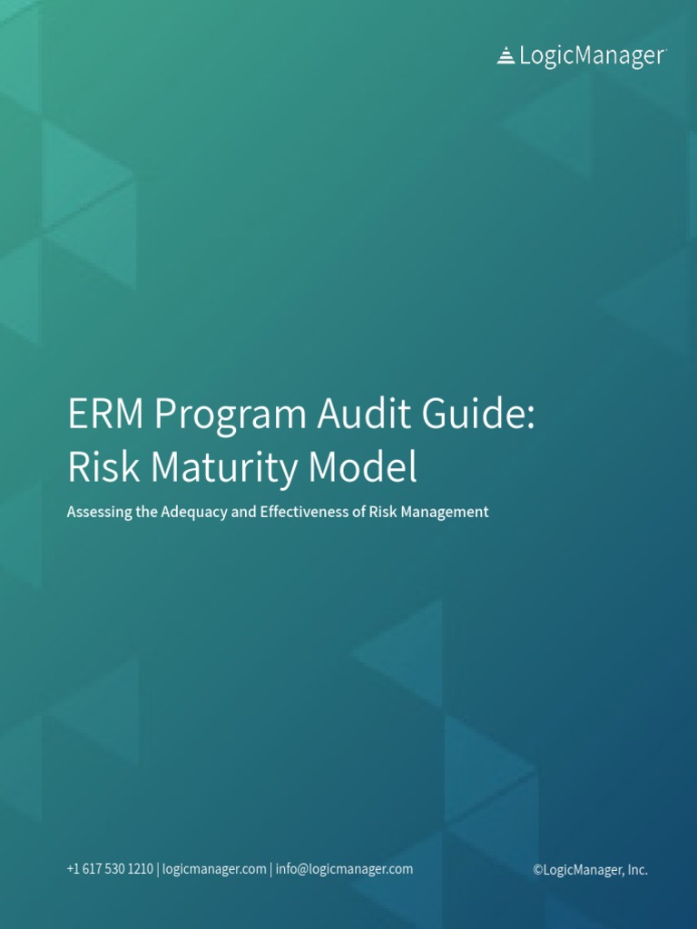 ERM Risk Maturity Model Audit Guide | PDF | Risk | Internal Audit