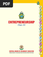 Class 12 Entrepreneurship Book