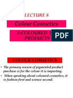 Lecture 8 Color Cosmetics