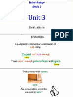 Interchange 2, unit 3, Grammar 1
