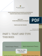 Kuliah 2 - Trait Factor Theory