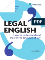 Legal English How To Understand and Master The Language of Law by William McKay