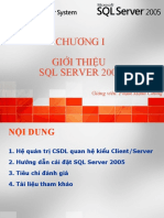 Chuong 1 Tong Quan SQL Server 2009