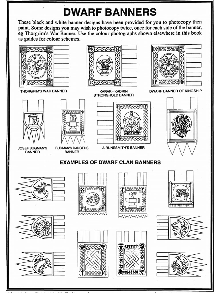 Dwarf Banners PDF