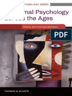 Thomas G Plante (Ed.) - Abnormal Psychology Across The Ages-Praeger (2013)