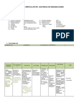 PROGRAMACIO Inmunizaciones