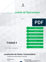 Semana 13 - Localización - Capacidad de Planta