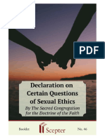 Declaration On Certain Questions of Sexual Ethics PDF