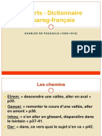 Deserts Dictionnaire Touareg Francais C