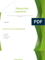 The Democratic Programme