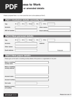 Access to Work Claim Form DP222JP | PDF | Receipt | Government