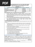 21MAT41 Fourth Sem Maths Syllabus Commomn To All Except CS and ME Allied Branches