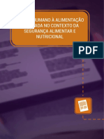 Direito Humano A Alimentacao Adequada No Contexto Da Seguranca Alimentar e Nutricional