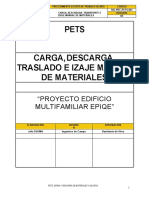 Sig-Prc-Pets-002 Carga y Descarga de Materiales y Equipos