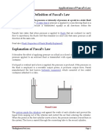 Application of Pascal Law