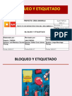 Bloqueo y Etiquetado