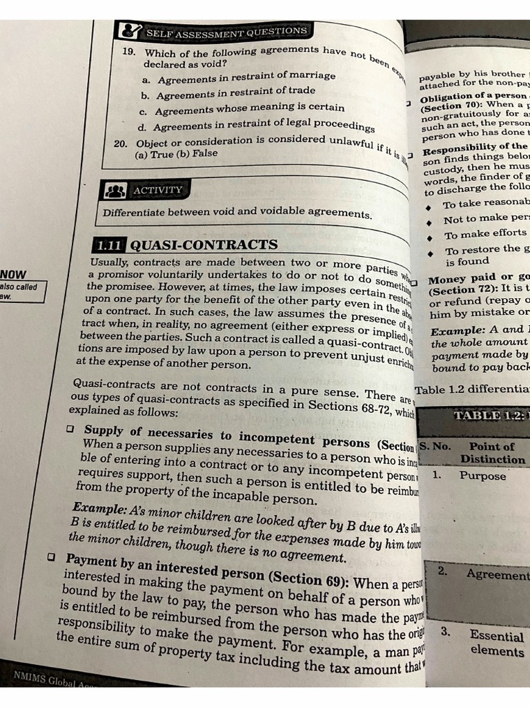 Quasi Law PDF Ethical Principles Consent