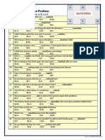 Test - Negative Prefixes