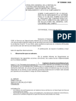 3 - Oficio Sobre El Seguimiento #73-20 Servicio de Salud Aysén Auditoría Proceso de Compras Jun-23