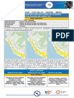 Aviso N°836 - Descenso de Temperatura Nocturna en La Sierra (Actualización Del Aviso 131) - Nivel Naranja