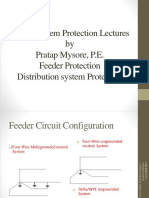 Power System Protection Lectures - Feeder Protection