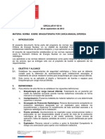 Circular DSNR #05.2014 - Norma Sobre Braquiterapia Por Carga Manual Diferida
