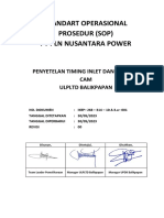 Sop Emcf Penyetelan Timing in Ex Cam