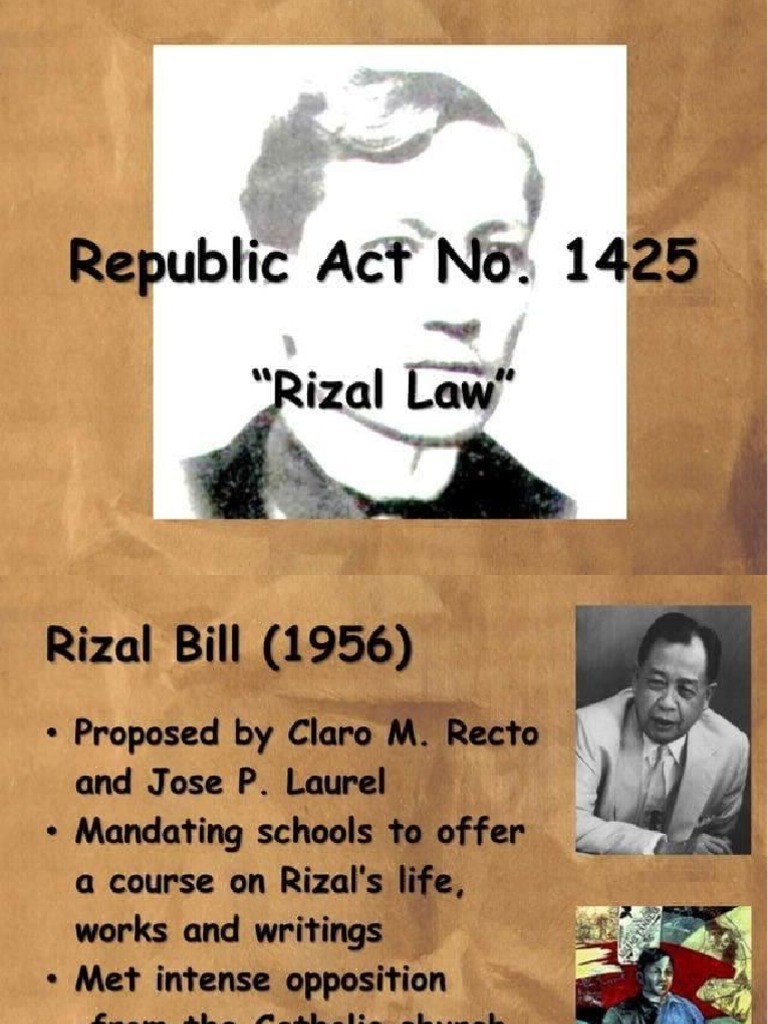 History of Rizal Law 2 PDF