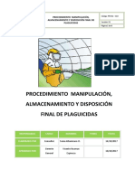 PR-SIG - 019 Manip, Alm y Disp Pesticidas