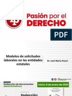 Modelos de Solicitudes Laborales en Las Entidades Estatales PDF Gratis