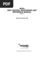 Motorola PowerPC RISC CPU Reference Manual