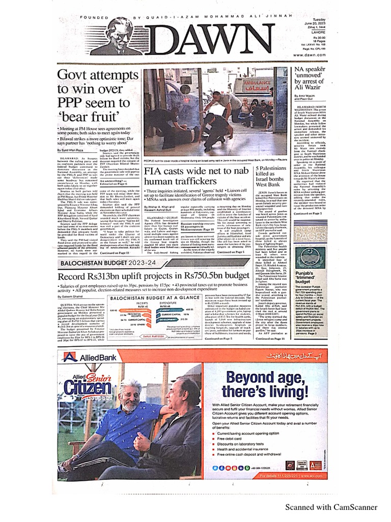 DAWN Newspaper 20 Jun 2023 PDF