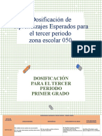 Mapeo Aprendizajes Esperados Tercer Periodo