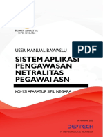 BAWASLU - Buku Panduan SIAPNET 2.0