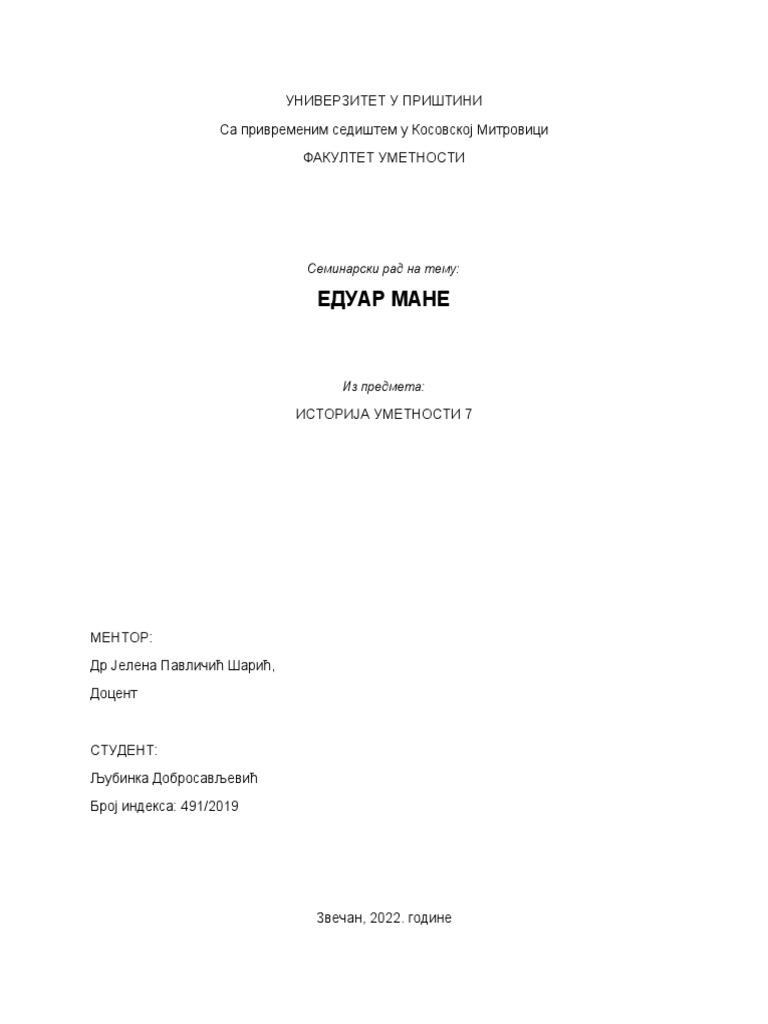 едуар мане | PDF