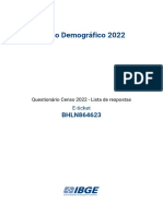 Relatório - BHLN864623 - Censo 2022
