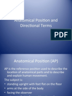 1.01. - Anatomical Position and Movements