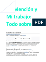 Mi Mención y Mi Trabajo