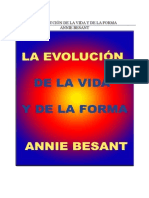 ANNIE BESANT-Evolucion Vida Forma