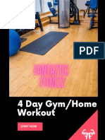 4 Day Workout