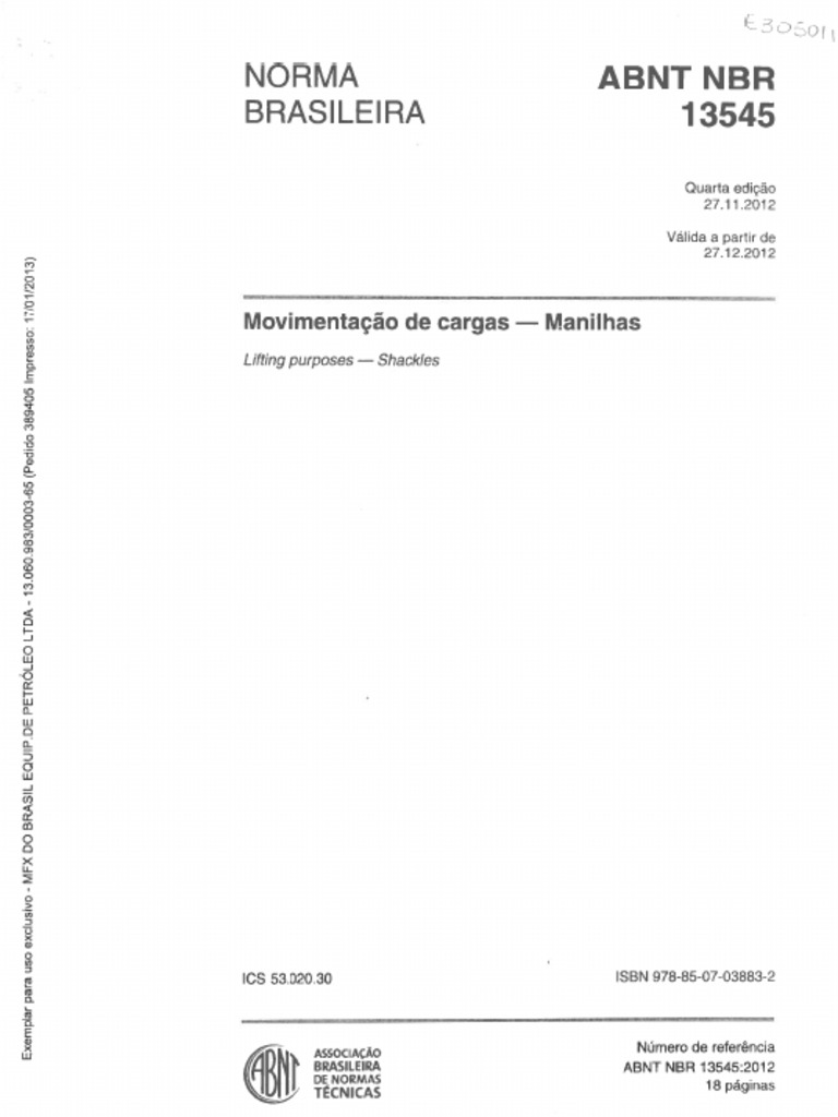 NBR 13545 - 11 - 2012 | PDF