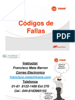 Códigos de Fallas Traner