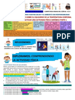 Exploramos: Comprendiendo La Actividad Física: Reflexionemos