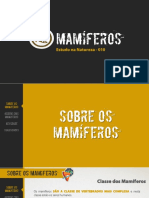 Especialidade - EN010 - MAMÍFEROS